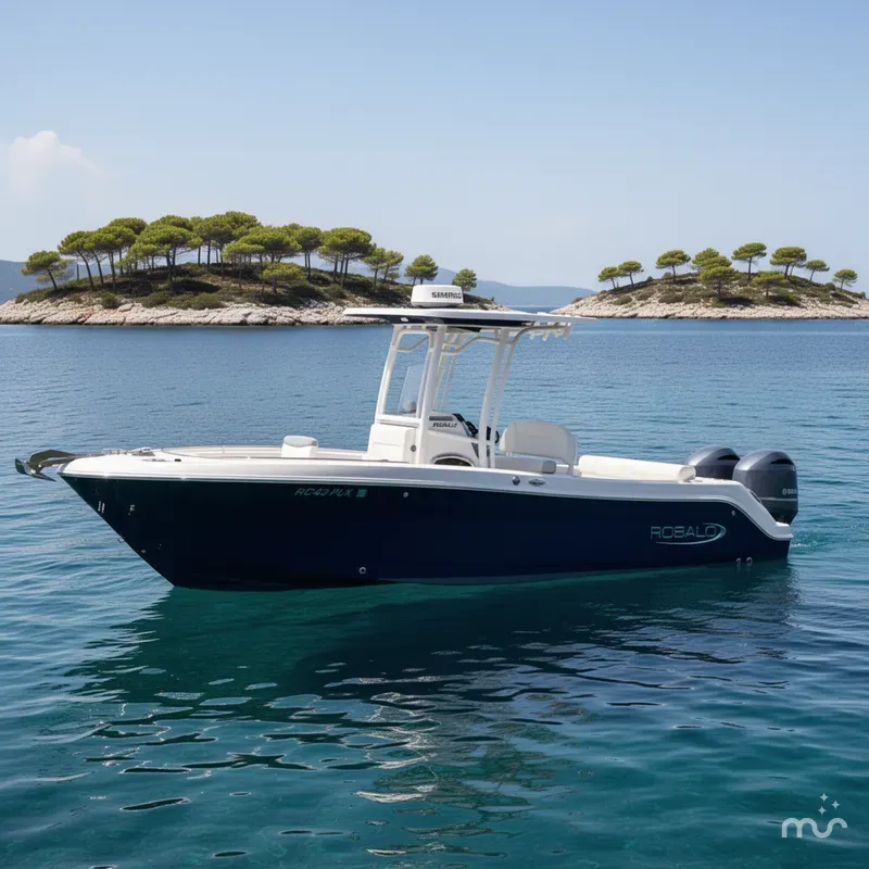 Slide: The Image of Robalo R242 Center Console 2022 - 2