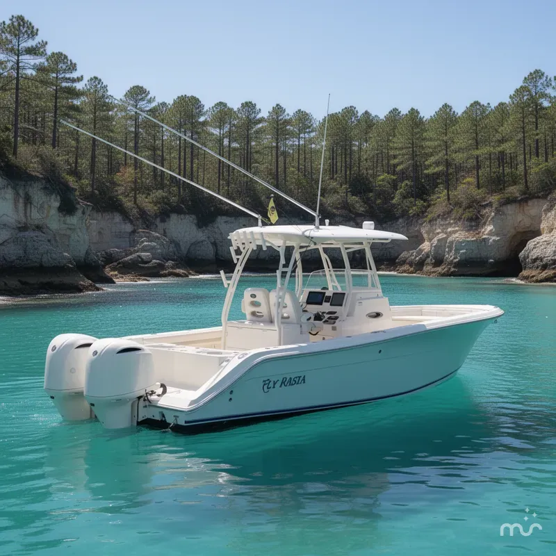 Slide: The Image of Cobia 296 Center Console 2017 - 2