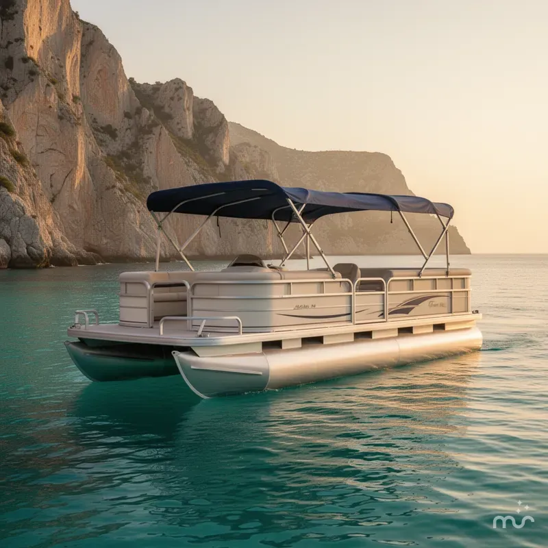 Slide: The Image of Tracker 24 ft Pontoon 2006 - 2