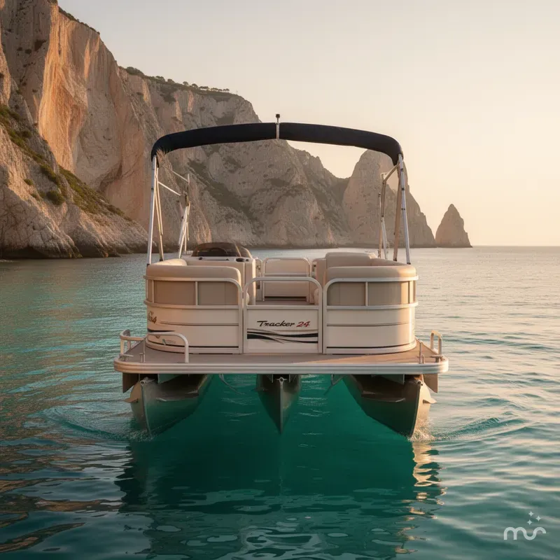 Slide: The Image of Tracker 24 ft Pontoon 2006 - 3