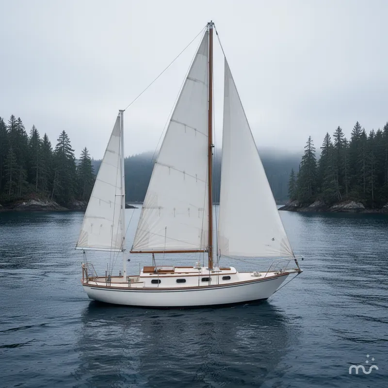 Slide: The Image of Cape Dory 30 1976 - 2