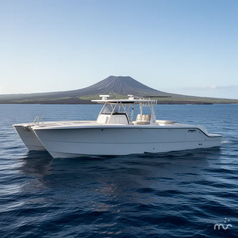 Slide: The Image of Invincible 35 Catamaran 2020 - 2