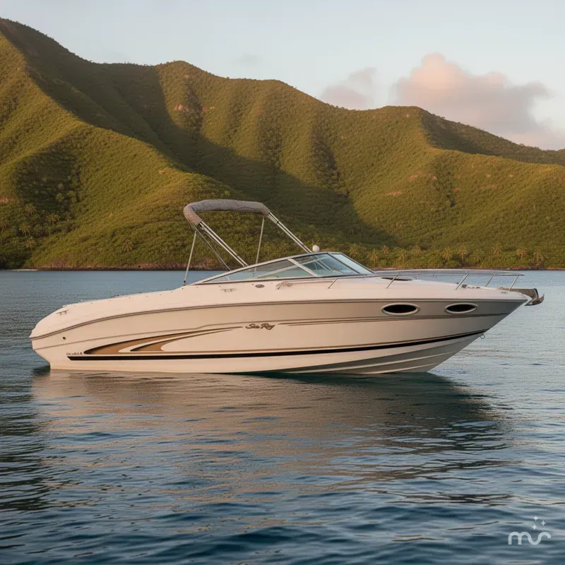 Slide: The Image of Sea Ray 230 Overnighter 2000 - 2
