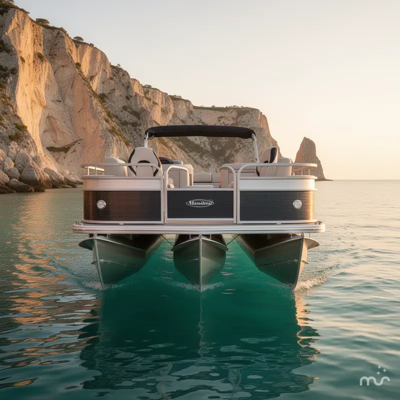 Slide: The Image of Manitou 24 Aurora LE Angler 2016 - 1