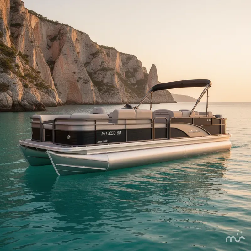 Slide: The Image of Manitou 24 Aurora LE Angler 2016 - 2