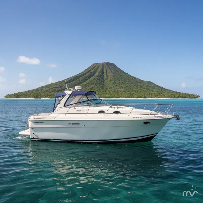 Slide: The Image of Rinker Fiesta Vee 340 2000 - 2