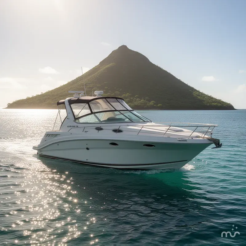 Slide: The Image of Sea Ray Sundancer 320 2003 - 1