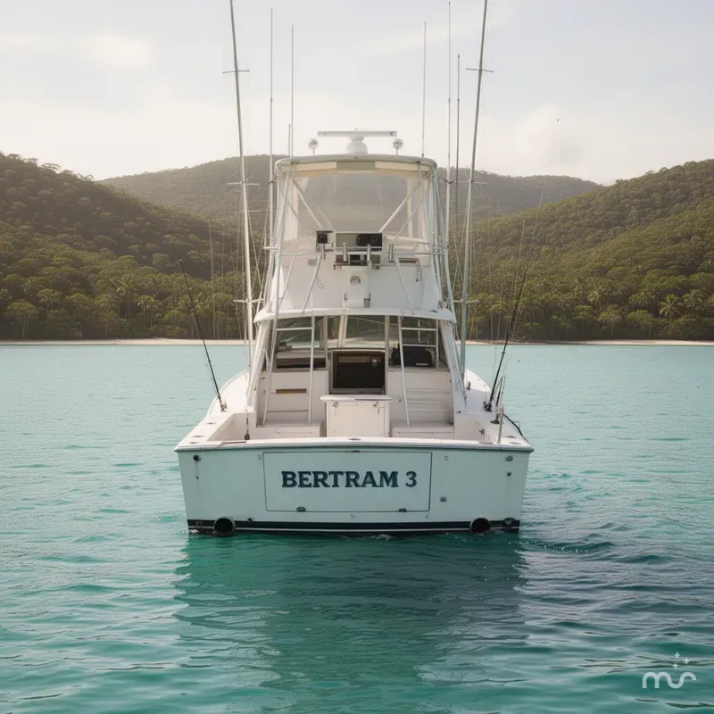Slide: The Image of Bertram 31 Sportfisher 1970 - 3