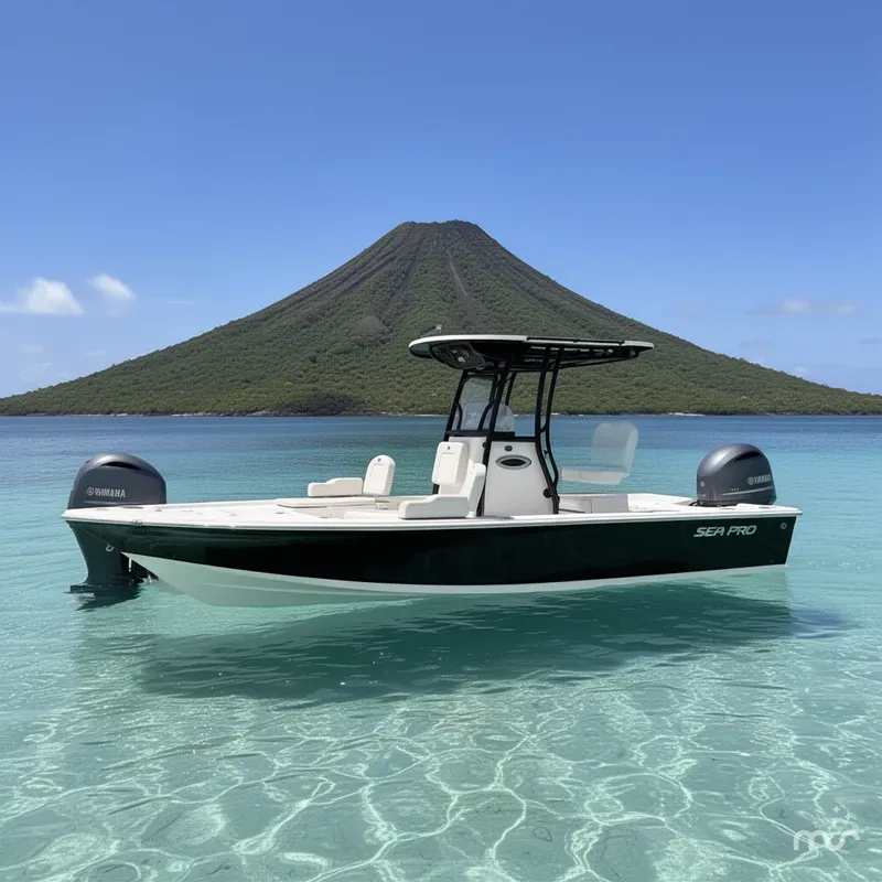 Slide: The Image of Sea Pro 230 Bay with YAMAHA 200 2026 - 2