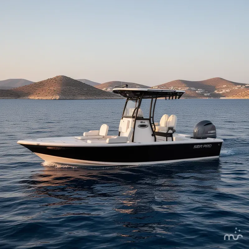 Slide: The Image of Sea Pro 230 Bay with YAMAHA 200 2026 - 2