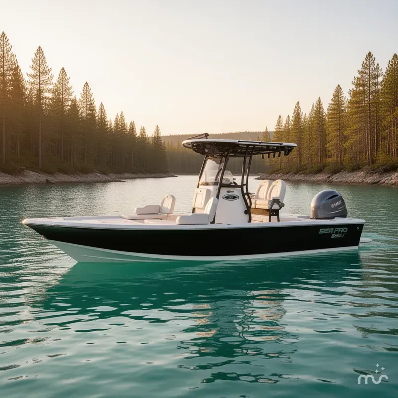 Slide: The Image of Sea Pro 230 Bay with YAMAHA 200 2026 - 2