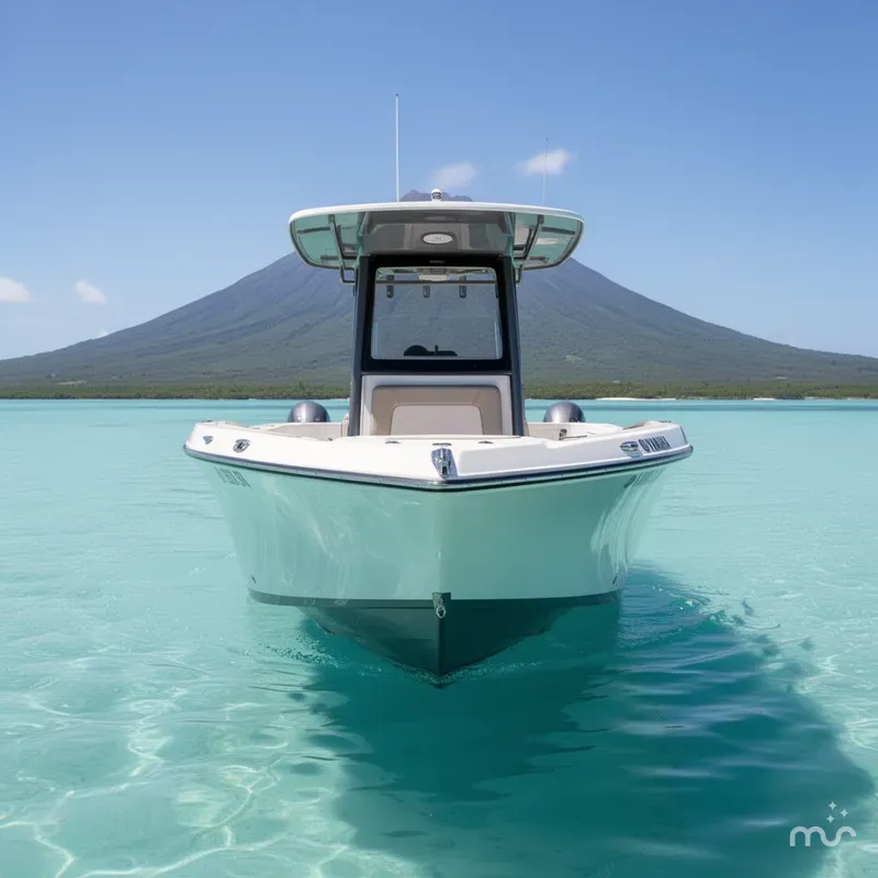 Slide: The Image of Yamaha 252 FSH Sport Center Console 2021 - 1