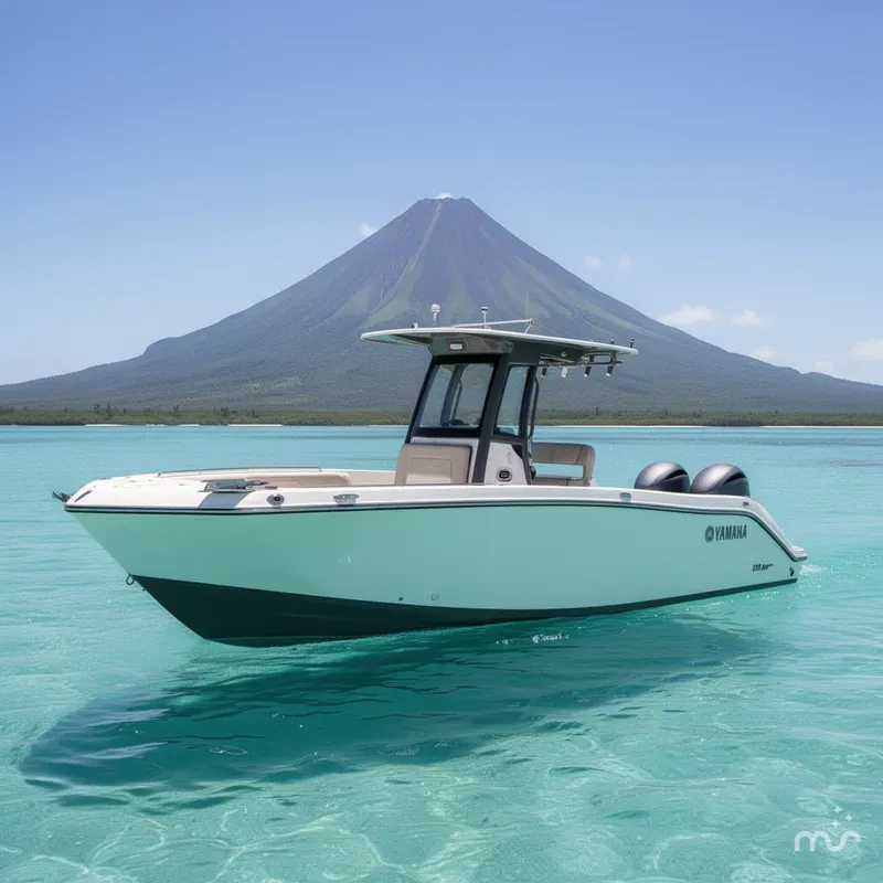 Slide: The Image of Yamaha 252 FSH Sport Center Console 2021 - 2