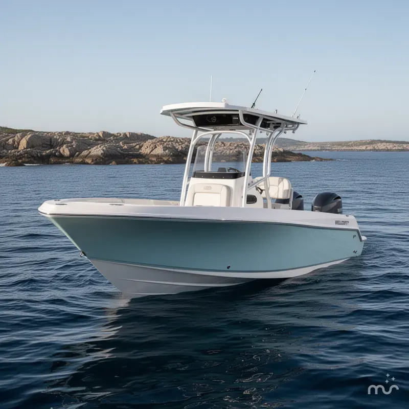 Slide: The Image of Wellcraft 222 Fisherman 2023 - 2