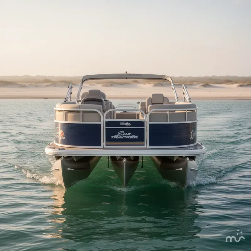 Slide: The Image of Sun Tracker Party Barge 20 DLX 2019 - 2