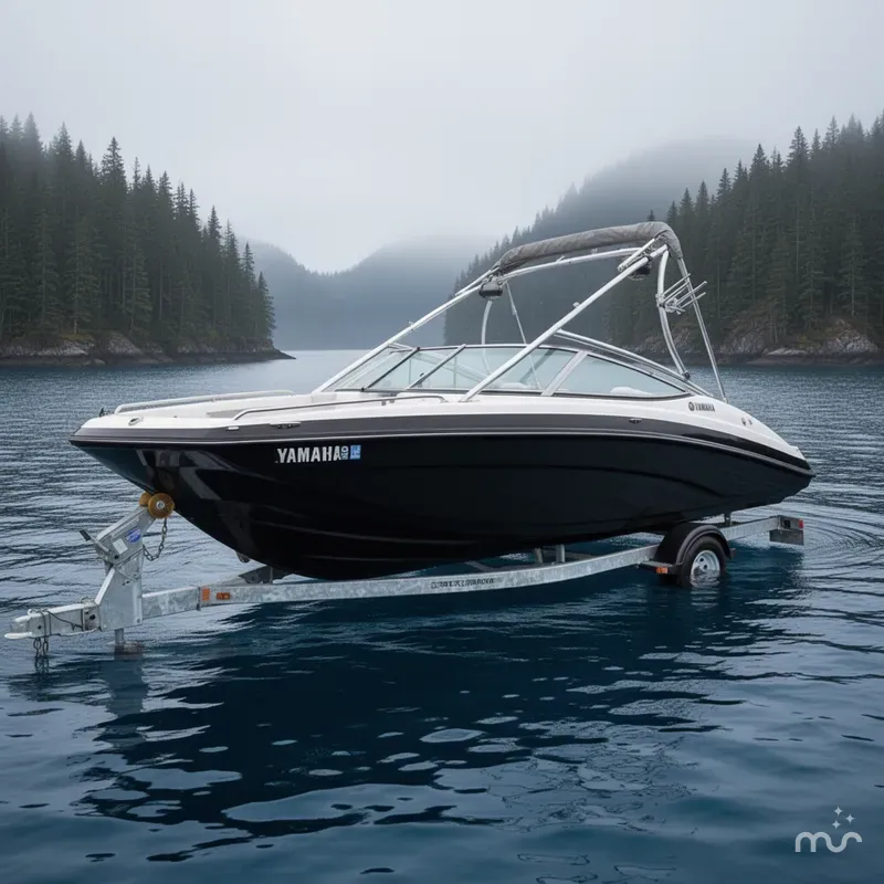 The Image of Yamaha AR190 With Galvanized Trailer 2014 - 0