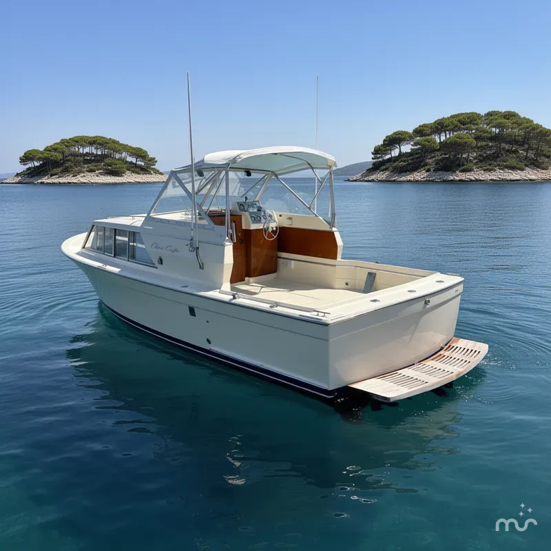 Slide: The Image of Chris-Craft 27 Commander 1966 - 3