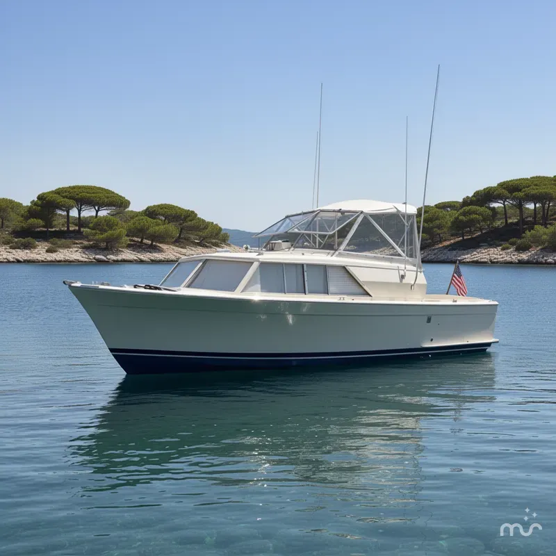 Slide: The Image of Chris-Craft 27 Commander 1966 - 4