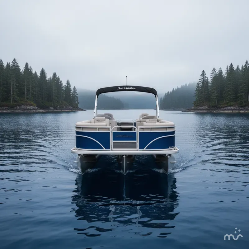 Slide: The Image of Sun Tracker Fishin' Barge 20 DLX 2026 - 1