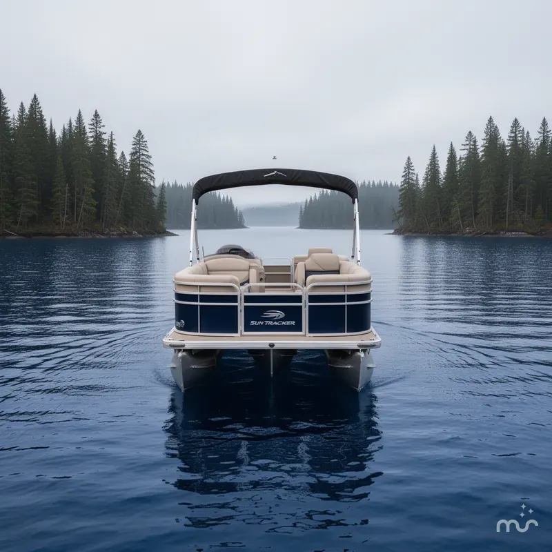 Slide: The Image of Sun Tracker Fishin' Barge 20 DLX 2026 - 3