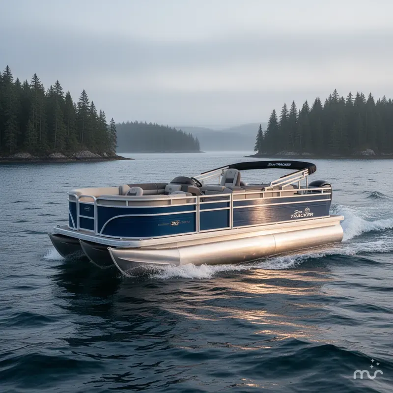 Slide: The Image of Sun Tracker Fishin' Barge 20 DLX 2026 - 4