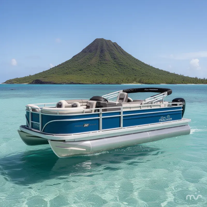 The Image of Sun Tracker Fishin' Barge 20 DLX 2026 - 0