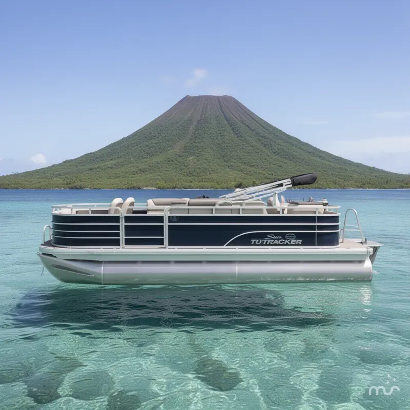 Slide: The Image of Sun Tracker Fishin' Barge 20 DLX 2026 - 2