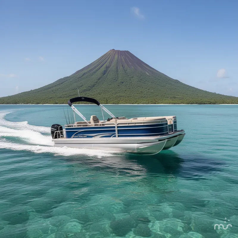 Slide: The Image of Sun Tracker Fishin' Barge 20 DLX 2026 - 4