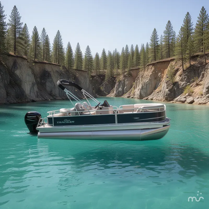 Slide: The Image of Sun Tracker Bass Buggy 18 DLX 2026 - 2