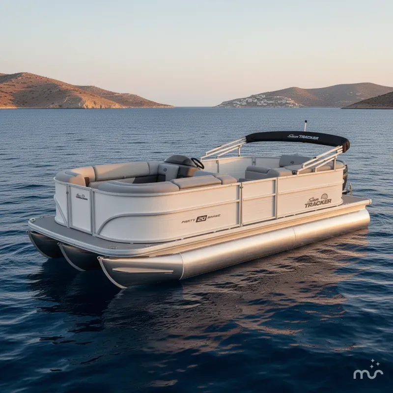 The Image of Sun Tracker Party Barge 20 DLX 2026 - 0