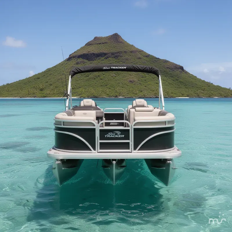 Slide: The Image of Sun Tracker Fishin' Barge 22 XP3 2026 - 3