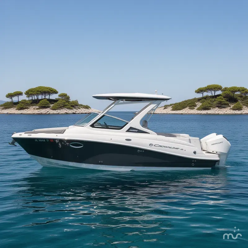 Slide: The Image of Crownline Boats 260 DC Finseeker 2024 - 2