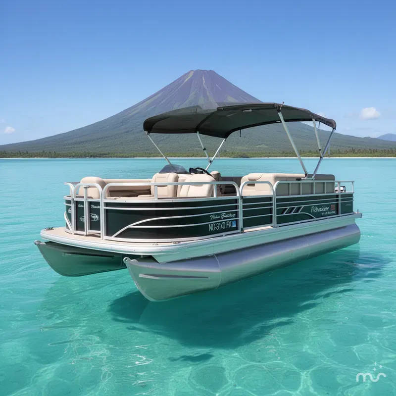 Slide: The Image of Sun Tracker Fishin' Barge 20 DLX 2023 - 2