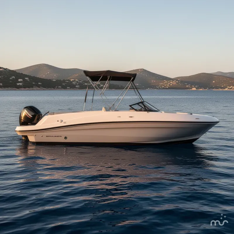 Slide: The Image of Bayliner VR5 Bowrider OB 2023 - 2