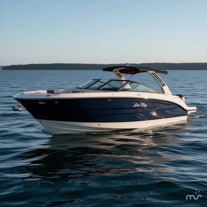 Slide: The Image of Sea Ray SDX 270 2026 - 2