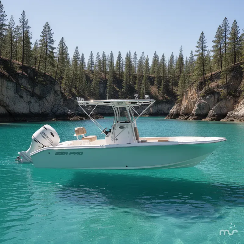 Slide: The Image of Sea Pro 202 CENTER CONSOLE W/150HP 2025 - 2