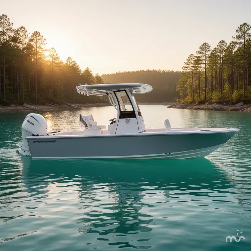 Slide: The Image of Sportsman Masters 247 Bay Boat 2026 - 2
