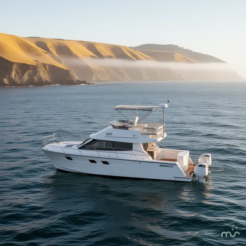 Slide: The Image of ArrowCat 420 Flybridge 2023 - 2