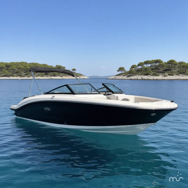 Slide: The Image of Sea Ray SPX 190 Outboard 2022 - 2