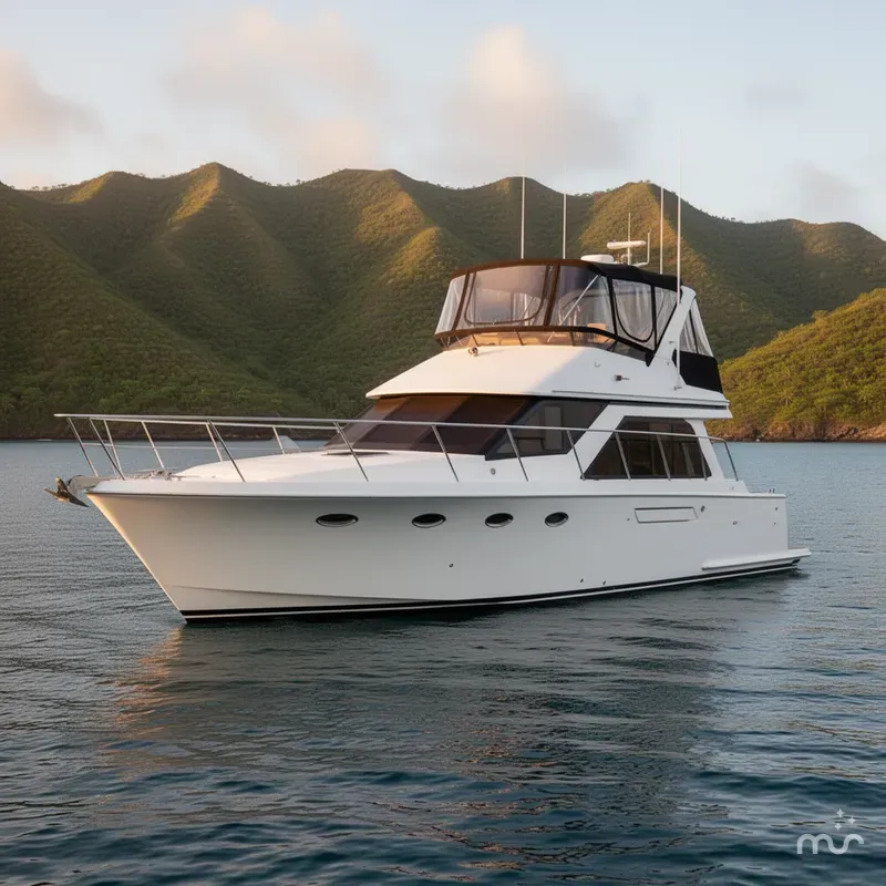 The Image of Ocean Alexander 420 Sport Sedan 1992 - 0