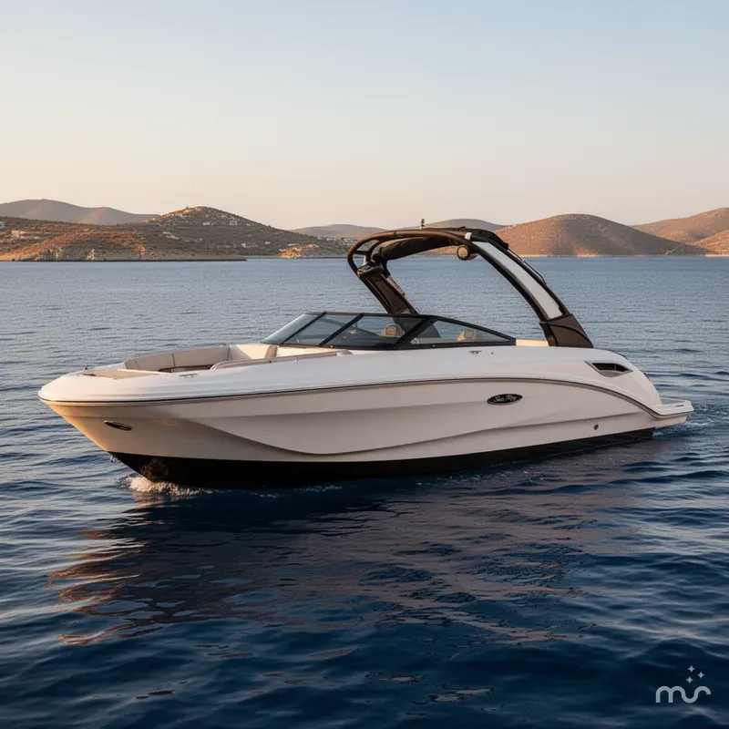Slide: The Image of Sea Ray SDX250 2021 - 2