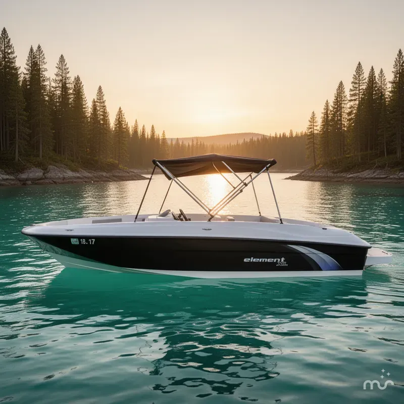 Slide: The Image of Bayliner Element XL 2015 - 2