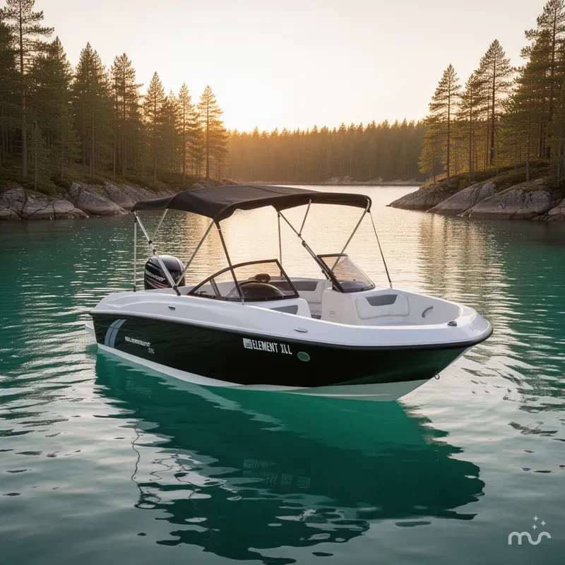 Slide: The Image of Bayliner Element XL 2015 - 4