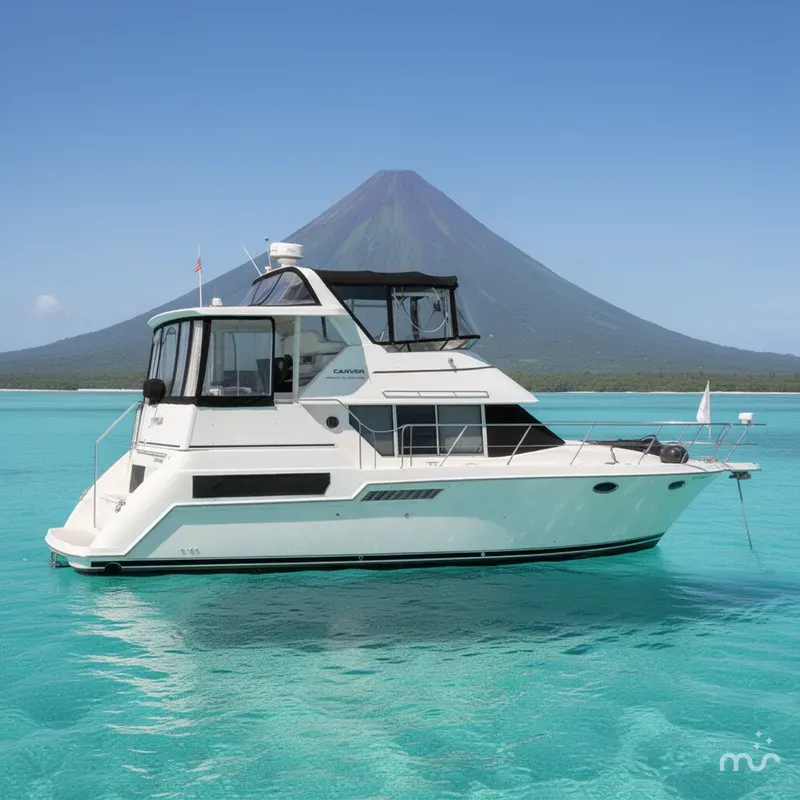 The Image of Carver Yachts 355 Aft Cabin Motor Yacht 1998 - 0