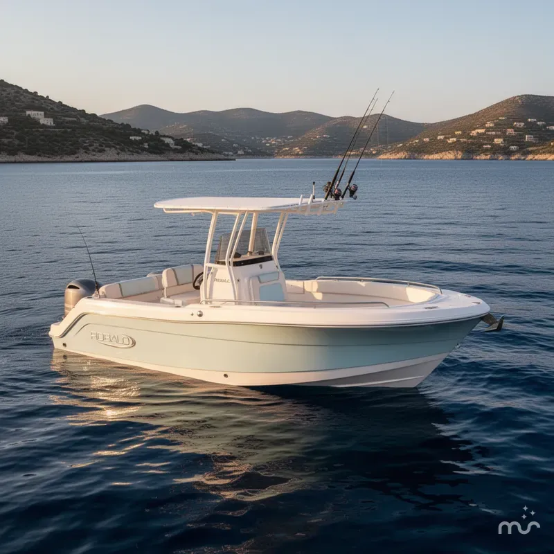 Slide: The Image of Robalo R222 Center Console 2025 - 2