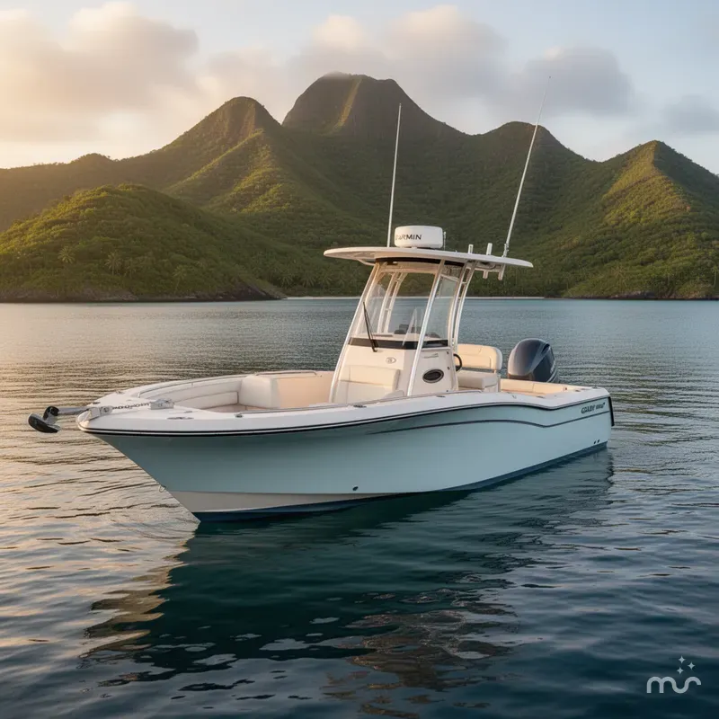 Slide: The Image of Grady-White Fisherman 236 2023 - 2