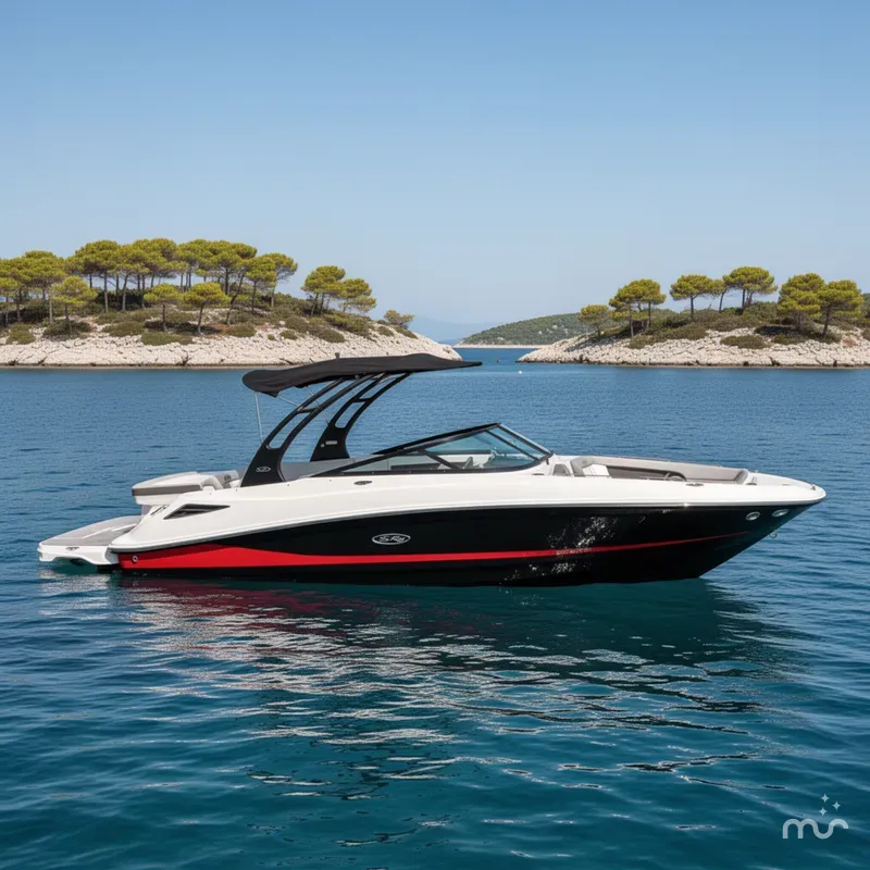 Slide: The Image of Sea Ray SDX 240 2017 - 2