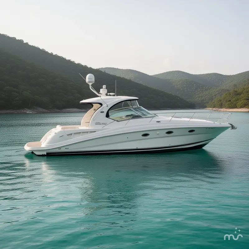 Slide: The Image of Sea Ray 44 Sundancer 2008 - 2