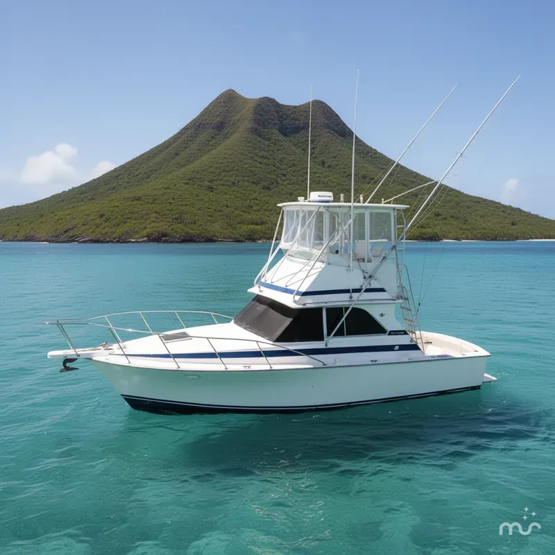 The Image of Bertram 35 Flybridge Sportfish 1986 - 0