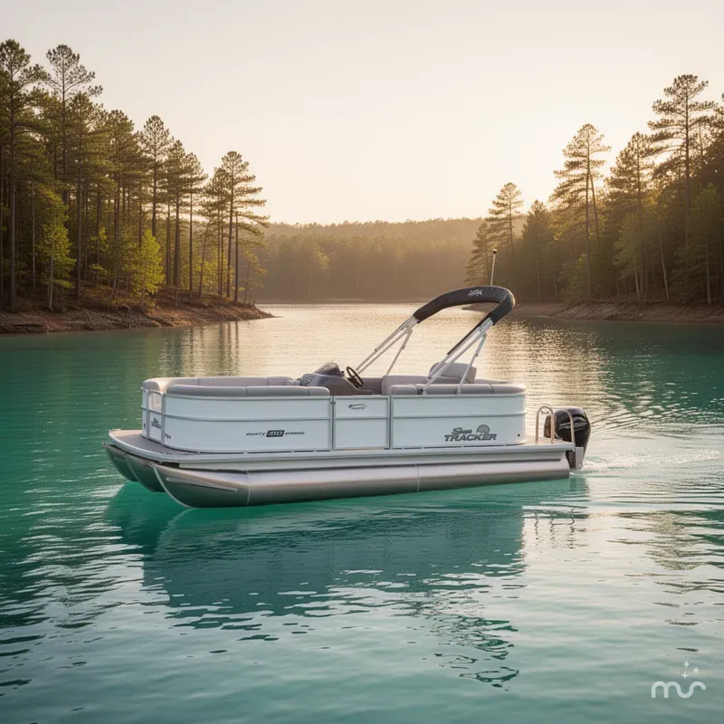 The Image of Sun Tracker Party Barge 20 DLX 2026 - 0